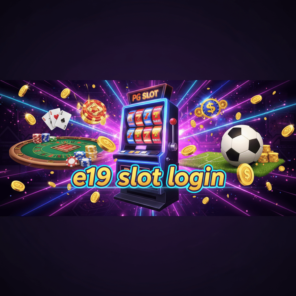 e19 slot login