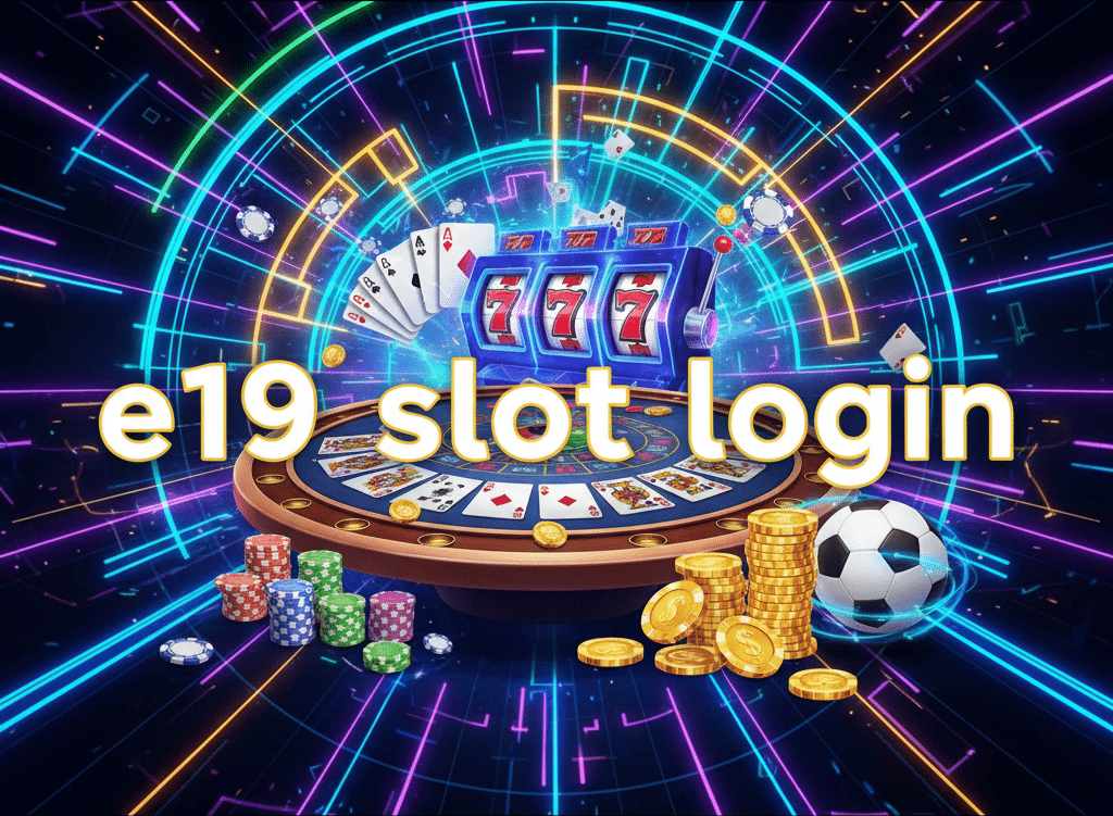 e19 slot login